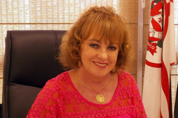 A vereadora Edir Sales (PSD), eleita primeira vice-presidente da Câmara de SP