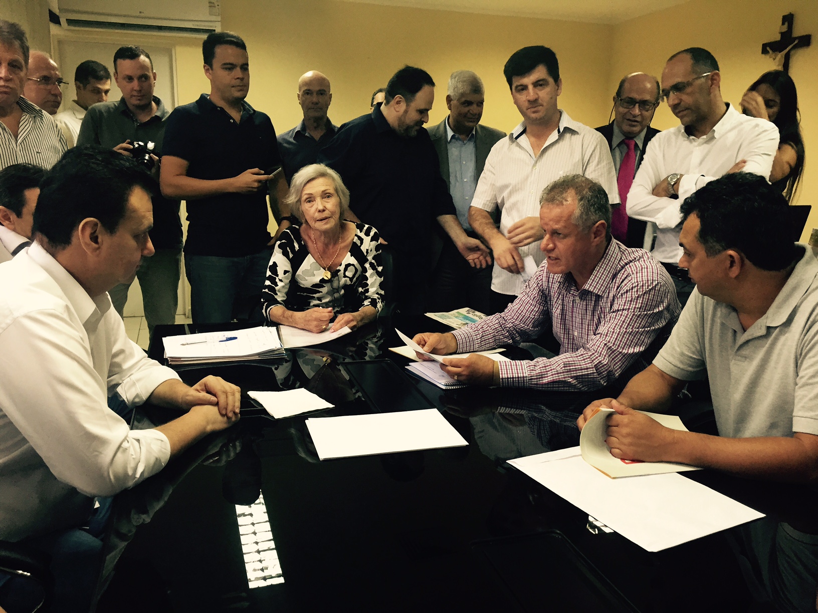 Kassab se reúne com o prefeito Chuvisco e vereadores de Itapecerica da Serra