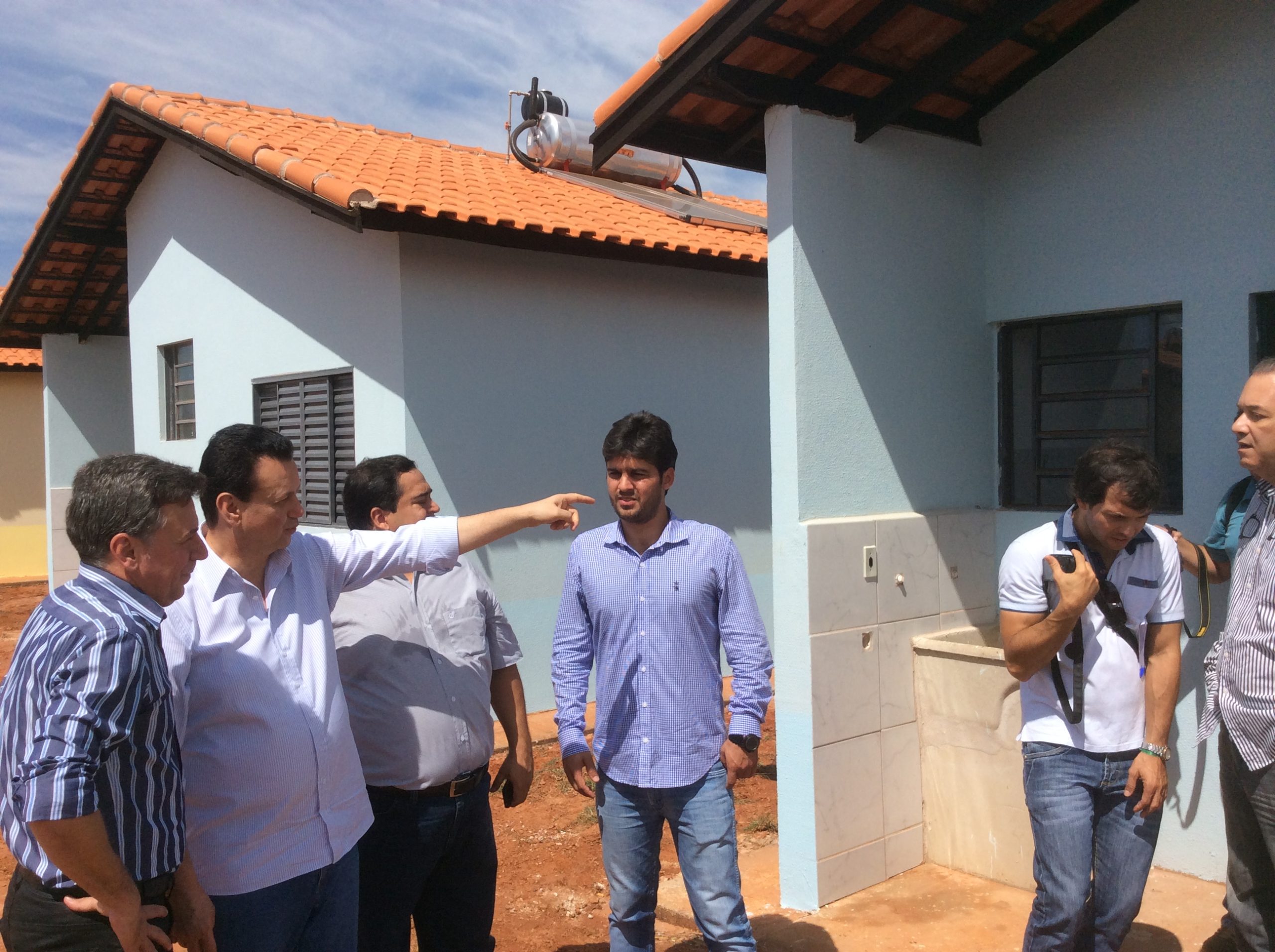 Kassab e Célio de Oliveira inspecionam obras que tiveram investimento de R$ 21 milhões do governo federal