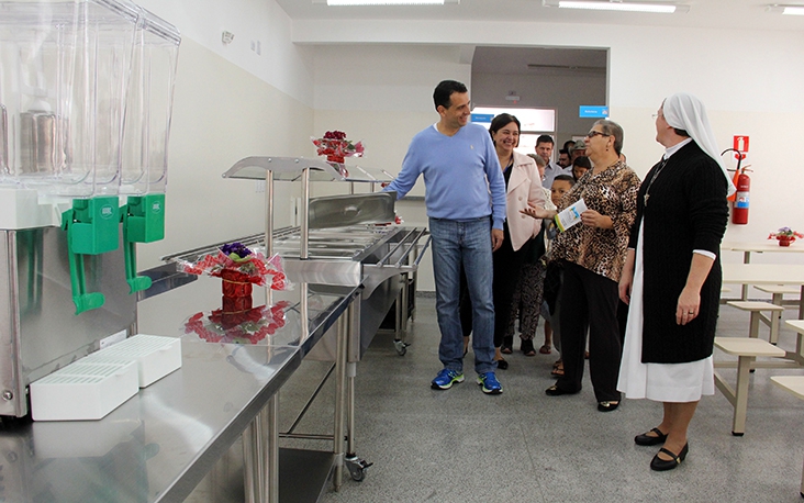 Cozinha Comunitária inaugurada por Bertaiolli integra investimentos de R$ 11,5 milhões feitos no bairro