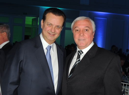 O ministro Kassab e o prefeito Antonio Del Ben