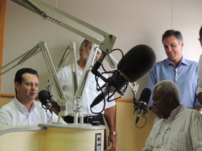Kassab em entrevista a  Renato Valim, na Rádio Imperador AM.