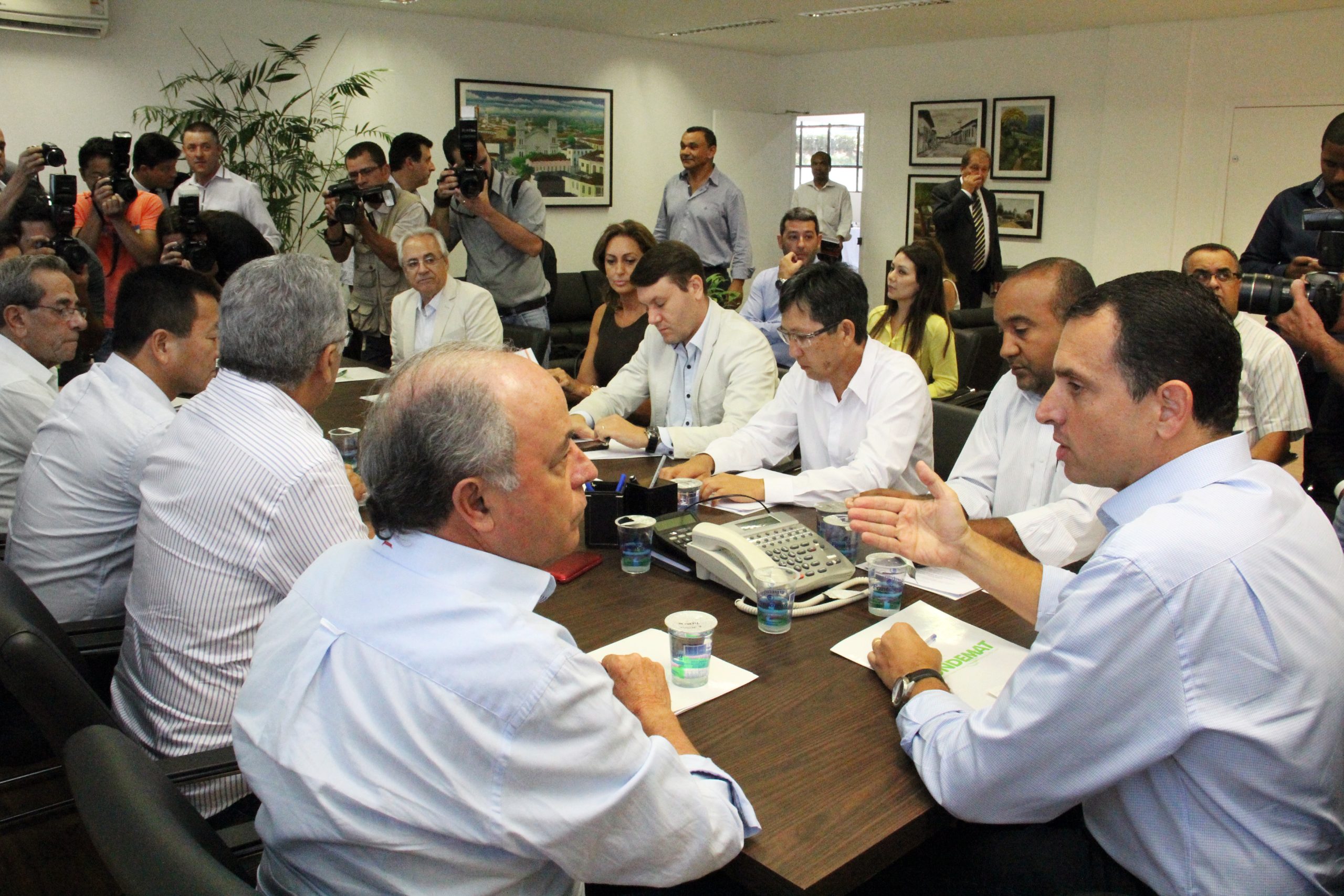 Reunião do Comitê de Crise Hídrica da Região Metropolitana