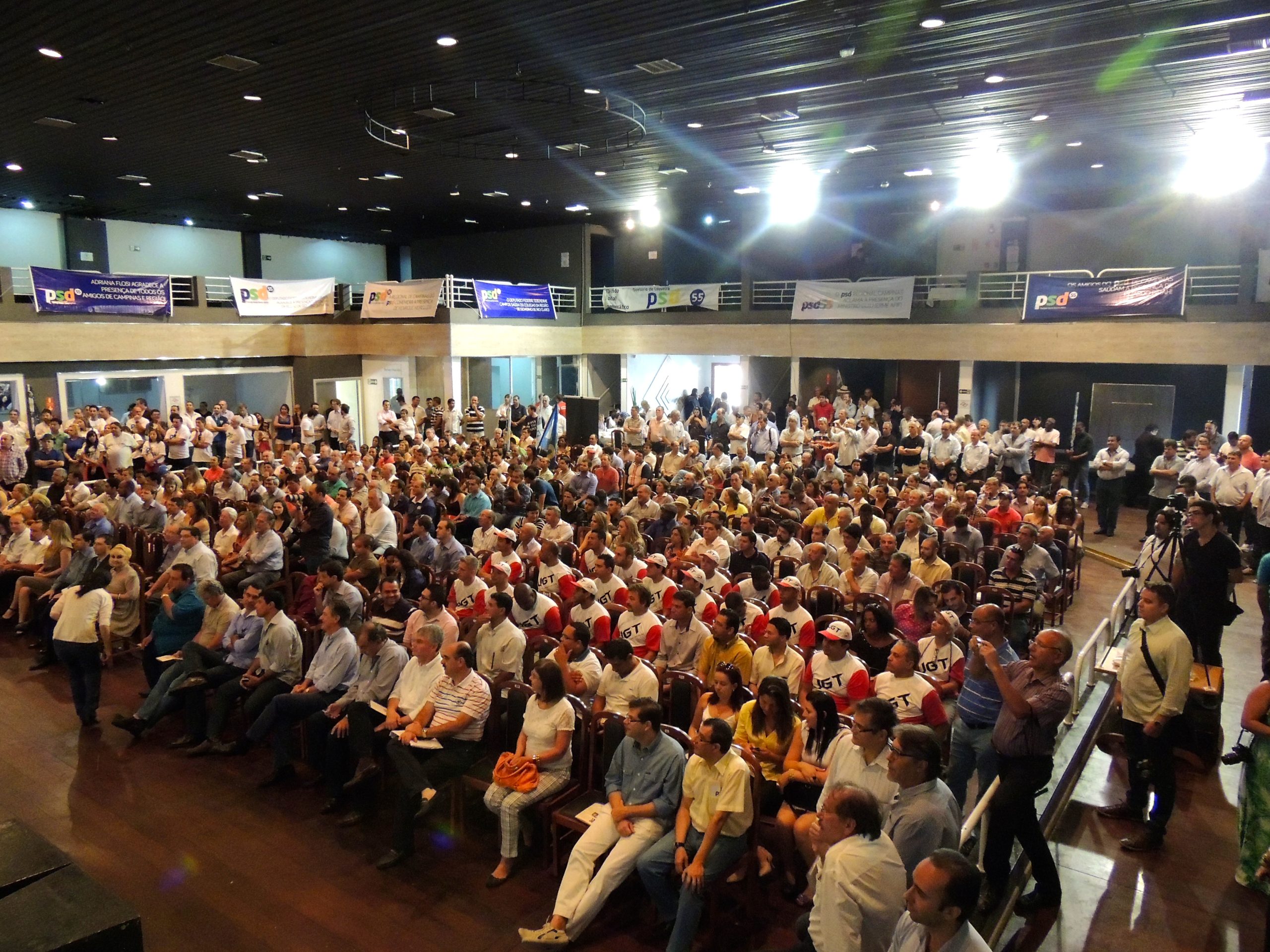Encontro reuniu 1.500 líderes, filiados e militantes da região