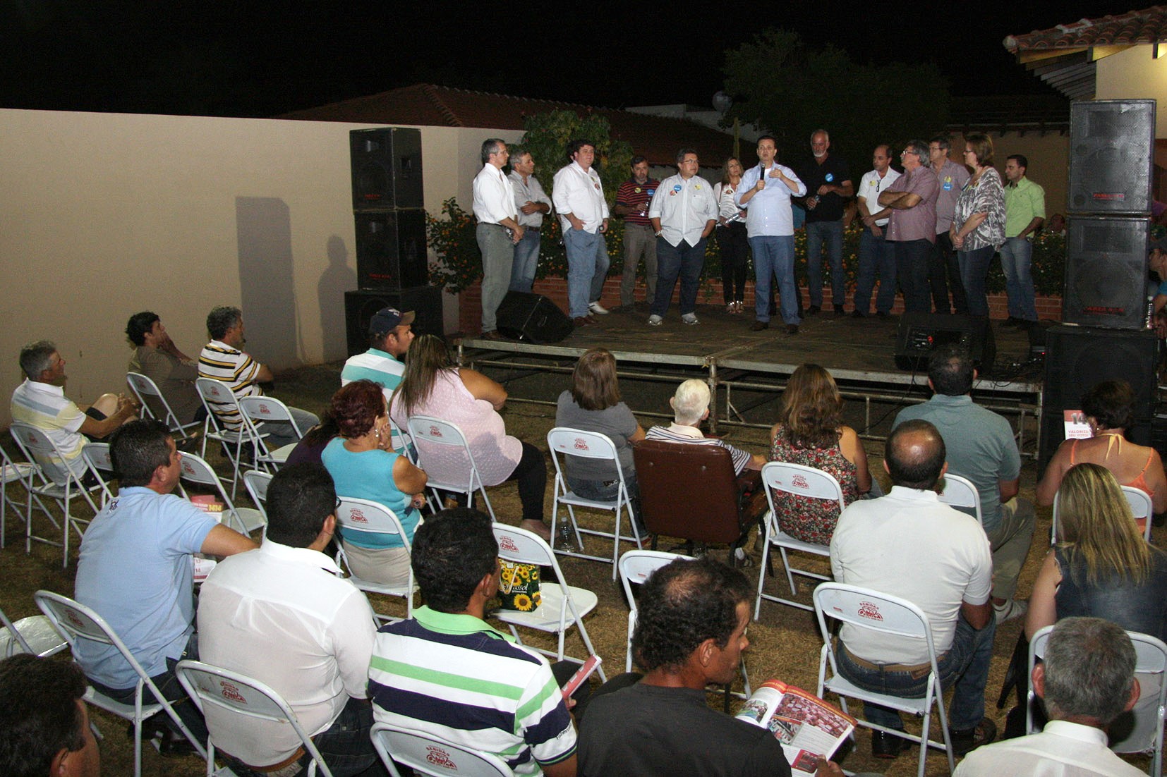 Kassab em José Bonifácio: mais de 500 pessoas participaram do encontro.