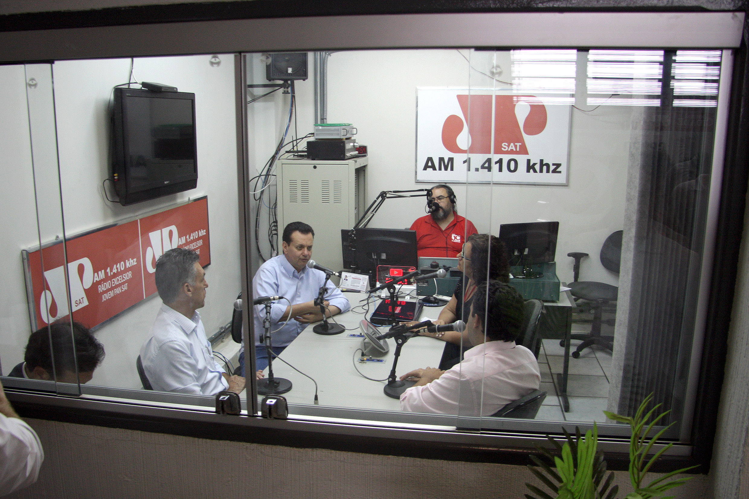 Kassab participa de entrevista na rádio Jovem Pan em Rio Claro