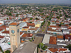 Vista da cidade de Adamantina, no interior de São Paulo